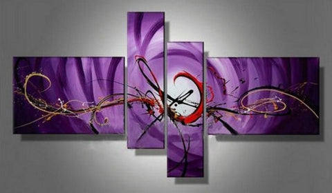 Large Wall Art Paintings, Abstract Lines Art, Large Canvas Painting, Abstract Painting for Bedroom, Hand Painted Art on Canvas-Art Painting Canvas