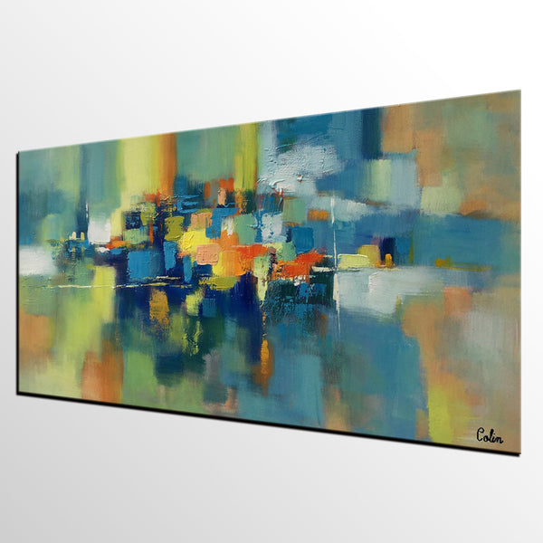 Large Canvas Art, Abstract Painting for Sale, Custom Acrylic Art Painting, Bedroom Canvas Art-Art Painting Canvas