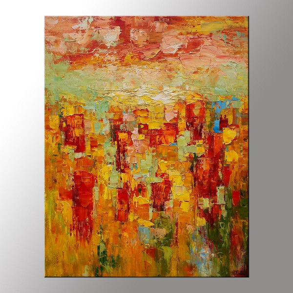Abstract Acrylic Paintings, Abstract Painting for Living Room, Simple Modern Paintings, Custom Abstract Art Painting-Art Painting Canvas