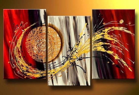 3 Piece Wall Art Painting, Modern Abstract Painting, Canvas Painting For Living Room, Modern Wall Art Paintings, Large Oil Painting For Sale, Abstract Art Multi Panel Set, Gallery Wrapped Ready To Hang, Hand Painted Contemporary Decor, Vibrant Colorful Triptych, Oversized Modern Home Art