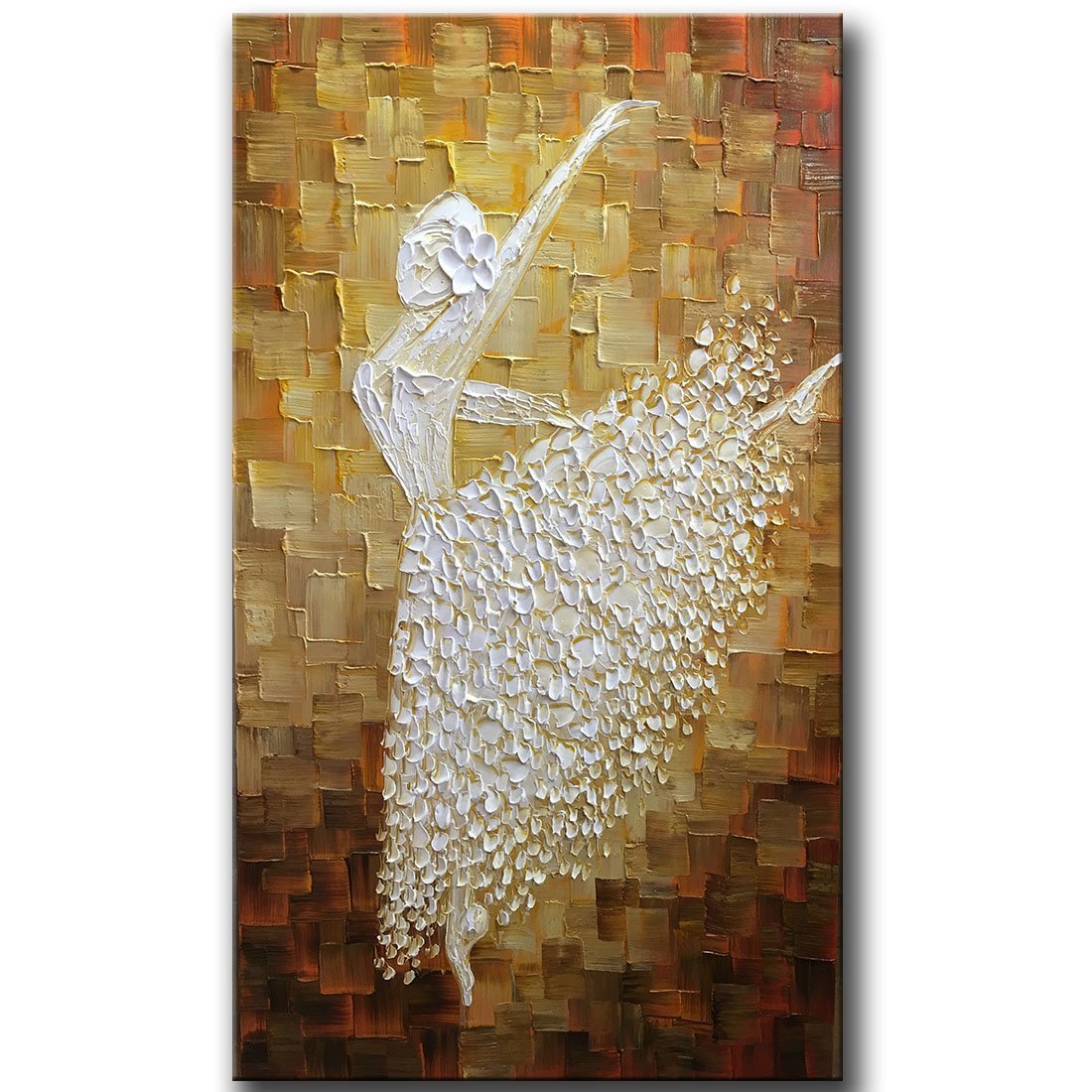 Contemporary Artwork, Abstract Art, Modern Art, Ballet Dancer Painting, Art for Sale-Art Painting Canvas