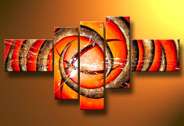 Huge Wall Art Modern Abstract Lines Painting Canvas Modern Artwork