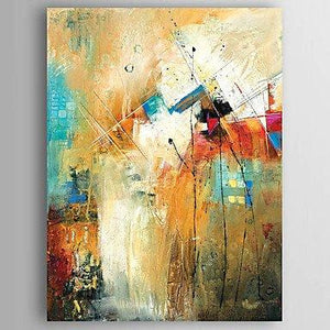 Kitchen Wall Art, Canvas Painting, Heavy Texture Painting, Abstract Wall Art, Canvas Wall Art-Art Painting Canvas
