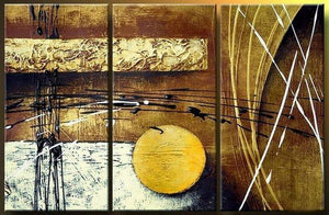 Large Painting, Abtract Art, Bedroom Wall Art, Canvas Painting, Abstract Art, Contemporary Art, 3 Piece Canvas Art-Art Painting Canvas