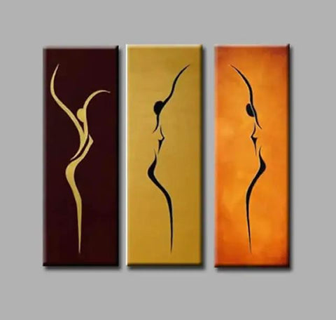 Simple Painting Ideas for Living Room, Hand Painted Wall Art, Acrylic Painting on Canvas, Bedroom Canvas Paintings, Buy Wall Art Online-Art Painting Canvas