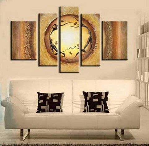 Large Painting for Sale, Heavy Texture Painting, Hand Painted Canvas Art, Acrylic Painting on Canvas-Art Painting Canvas