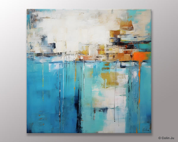 Abstract Painting on Canvas, Original Abstract Wall Art for Sale, Contemporary Acrylic Paintings, Extra Large Canvas Painting for Bedroom-Art Painting Canvas