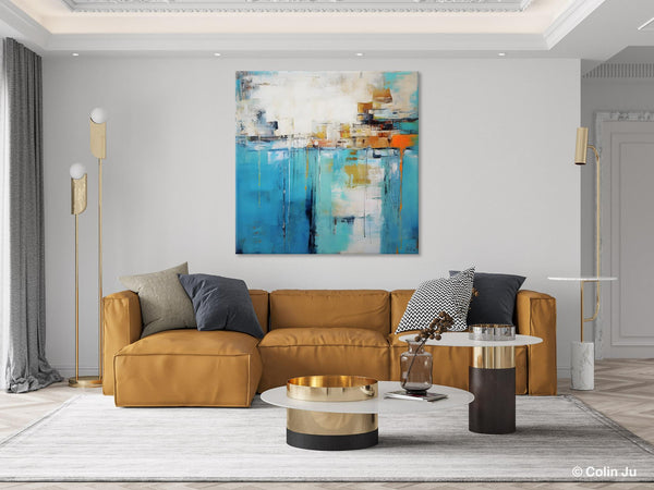 Abstract Painting on Canvas, Original Abstract Wall Art for Sale, Contemporary Acrylic Paintings, Extra Large Canvas Painting for Bedroom-Art Painting Canvas