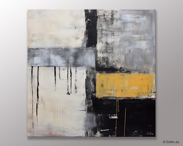 Extra Large Original Artwork, Large Paintings for Bedroom, Abstract Landscape Painting on Canvas, Oversized Contemporary Wall Art Paintings-Art Painting Canvas