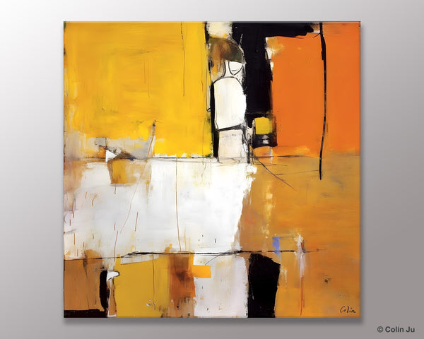 Oversized Modern Abstract Wall Paintings, Large Wall Art Painting for Bedroom, Original Canvas Art, Contemporary Acrylic Painting on Canvas-Art Painting Canvas