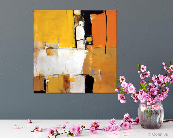 Oversized Modern Abstract Wall Paintings, Large Wall Art Painting for Bedroom, Original Canvas Art, Contemporary Acrylic Painting on Canvas-Art Painting Canvas