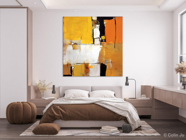 Oversized Modern Abstract Wall Paintings, Large Wall Art Painting for Bedroom, Original Canvas Art, Contemporary Acrylic Painting on Canvas-Art Painting Canvas
