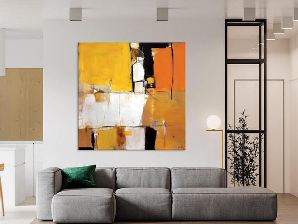 Oversized Modern Abstract Wall Paintings, Large Wall Art Painting for Bedroom, Original Canvas Art, Contemporary Acrylic Painting on Canvas-Art Painting Canvas