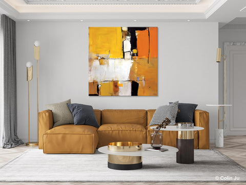 Oversized Modern Abstract Wall Paintings, Large Wall Art Painting for Bedroom, Original Canvas Art, Contemporary Acrylic Painting on Canvas-Art Painting Canvas