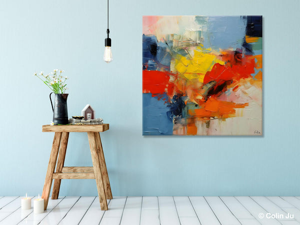 Abstract Canvas Art for Living Room, Extra Large Abstract Paintings for Dining Room, Original Modern Acrylic Art, Modern Canvas Paintings-Art Painting Canvas