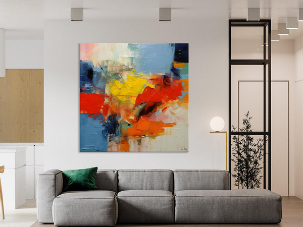 Abstract Canvas Art for Living Room, Extra Large Abstract Paintings for Dining Room, Original Modern Acrylic Art, Modern Canvas Paintings-Art Painting Canvas