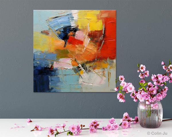 Oversized Canvas Paintings, Huge Wall Art Ideas for Living Room, Contemporary Acrylic Art, Original Abstract Art, Hand Painted Canvas Art-Art Painting Canvas