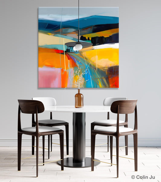 Contemporary Abstract Artwork, Acrylic Painting for Living Room, Oversized Wall Art Paintings, Original Modern Artwork on Canvas-Art Painting Canvas