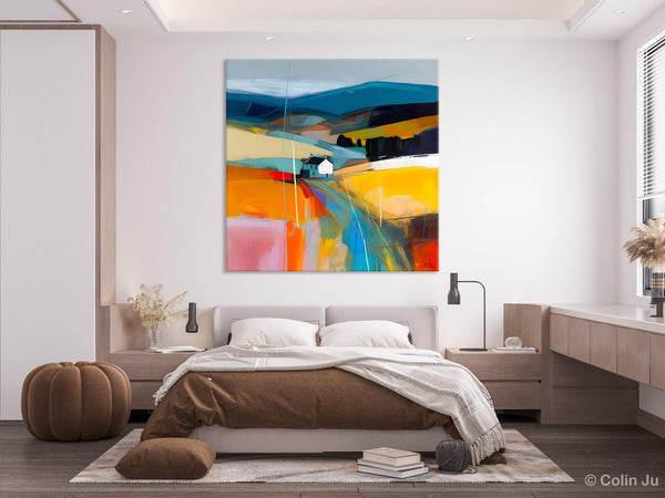 Contemporary Abstract Artwork, Acrylic Painting for Living Room, Oversized Wall Art Paintings, Original Modern Artwork on Canvas-Art Painting Canvas