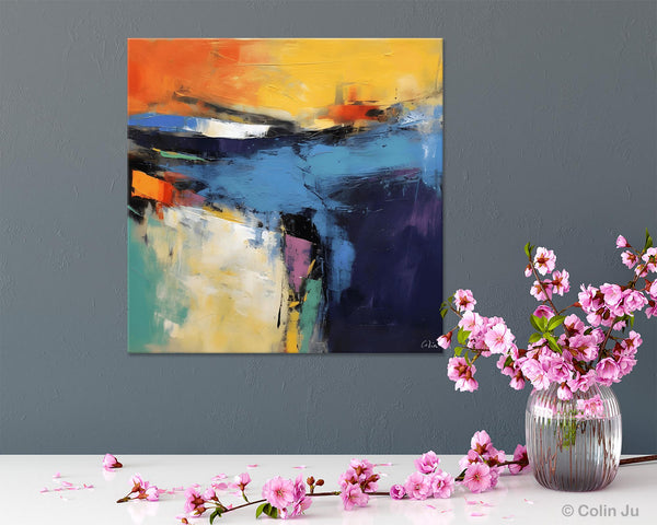 Large Wall Art Painting for Bedroom, Oversized Modern Abstract Wall Paintings, Original Canvas Art, Contemporary Acrylic Painting on Canvas-Art Painting Canvas