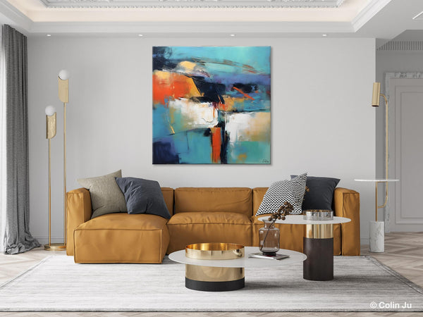 Modern Wall Art Paintings, Canvas Paintings for Bedroom, Buy Wall Art Online, Contemporary Acrylic Painting on Canvas, Large Original Art-Art Painting Canvas