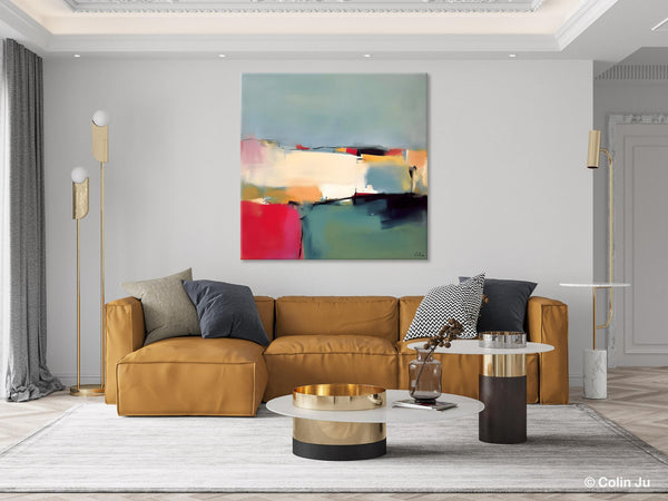 Contemporary Abstract Artwork, Acrylic Painting for Living Room, Oversized Wall Art Paintings, Original Modern Paintings on Canvas-Art Painting Canvas
