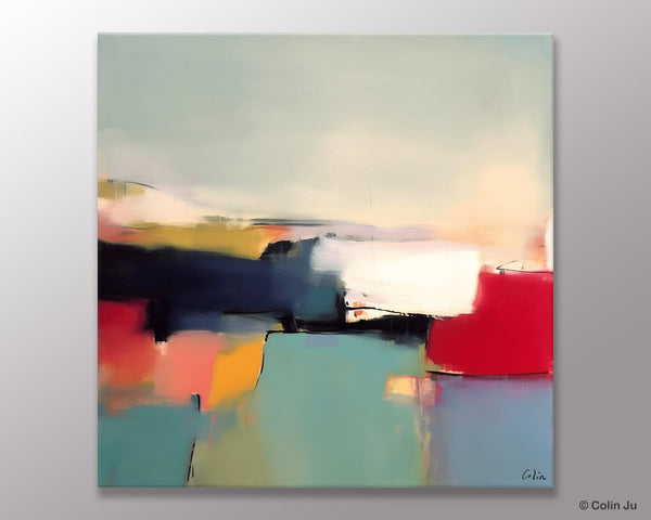 Simple Modern Wall Art, Extra Large Canvas Painting for Living Room, Oversized Contemporary Acrylic Paintings, Original Abstract Paintings-Art Painting Canvas