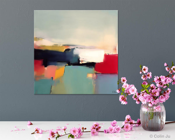 Simple Modern Wall Art, Extra Large Canvas Painting for Living Room, Oversized Contemporary Acrylic Paintings, Original Abstract Paintings-Art Painting Canvas