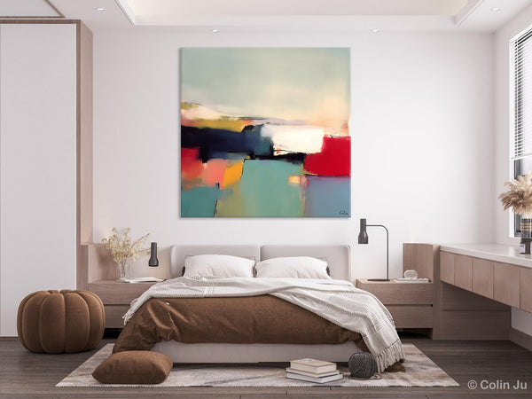 Simple Modern Wall Art, Extra Large Canvas Painting for Living Room, Oversized Contemporary Acrylic Paintings, Original Abstract Paintings-Art Painting Canvas