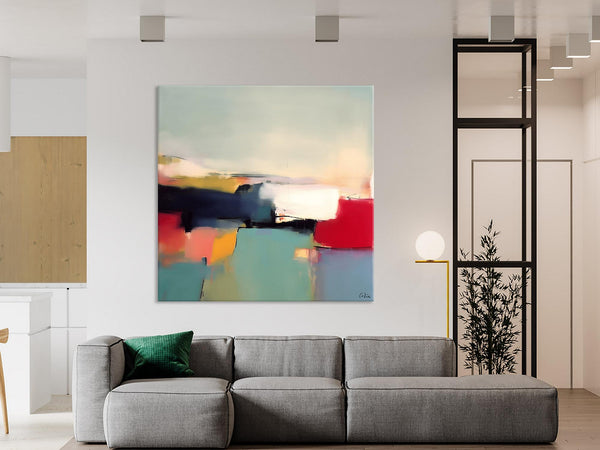 Simple Modern Wall Art, Extra Large Canvas Painting for Living Room, Oversized Contemporary Acrylic Paintings, Original Abstract Paintings-Art Painting Canvas