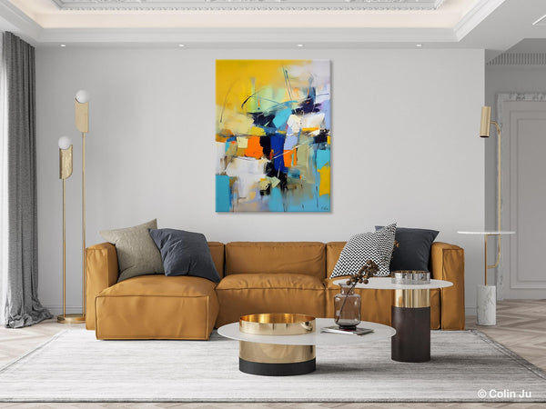 Contemporary Abstract Art, Bedroom Canvas Art Ideas, Large Painting for Sale, Buy Large Paintings Online, Original Modern Abstract Art-Art Painting Canvas