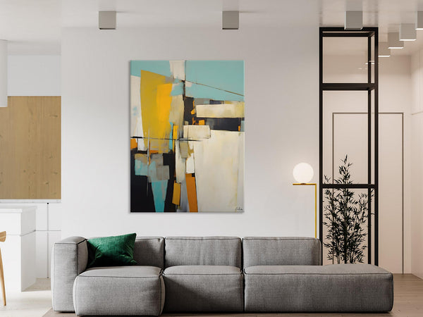 Large Paintings for Living Room, Hand Painted Acrylic Painting, Bedroom Wall Art Paintings, Original Modern Contemporary Art, Abstract Paintings for Dining Room-Art Painting Canvas
