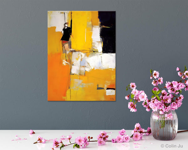 Oversized Canvas Wall Art Paintings, Contemporary Acrylic Painting on Canvas, Original Modern Artwork, Large Abstract Painting for Bedroom-Art Painting Canvas