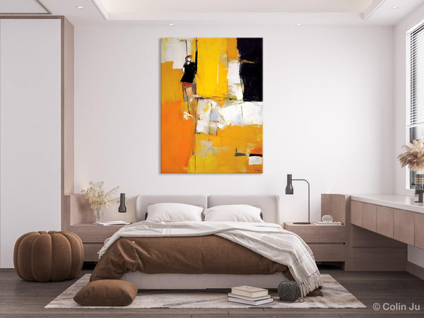 Oversized Canvas Wall Art Paintings, Contemporary Acrylic Painting on Canvas, Original Modern Artwork, Large Abstract Painting for Bedroom-Art Painting Canvas