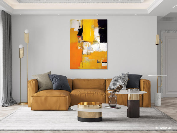 Oversized Canvas Wall Art Paintings, Contemporary Acrylic Painting on Canvas, Original Modern Artwork, Large Abstract Painting for Bedroom-Art Painting Canvas