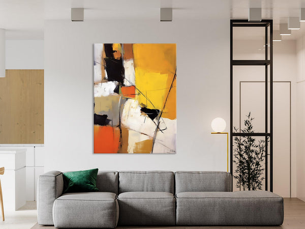 Acrylic Painting for Living Room, Extra Large Wall Art Paintings, Original Modern Artwork on Canvas, Contemporary Abstract Artwork-Art Painting Canvas