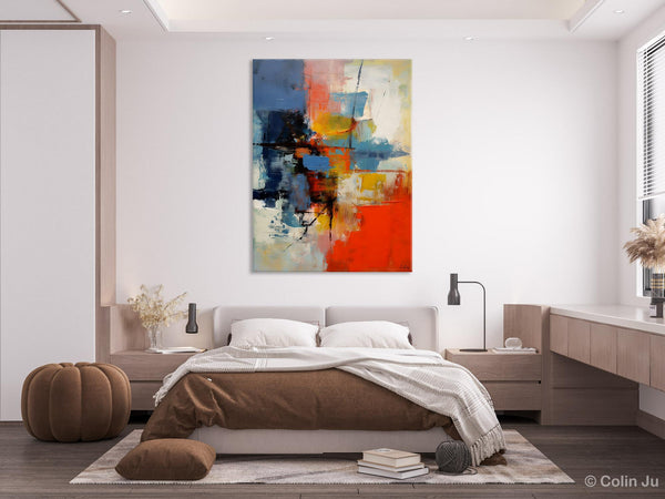 Simple Painting Ideas for Living Room, Acrylic Painting on Canvas, Original Hand Painted Art, Buy Paintings Online, Oversized Canvas Paintings-Art Painting Canvas