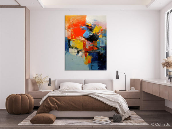 Large Canvas Art Ideas, Large Painting for Living Room, Original Contemporary Acrylic Art Painting, Buy Large Paintings Online, Simple Modern Art-Art Painting Canvas