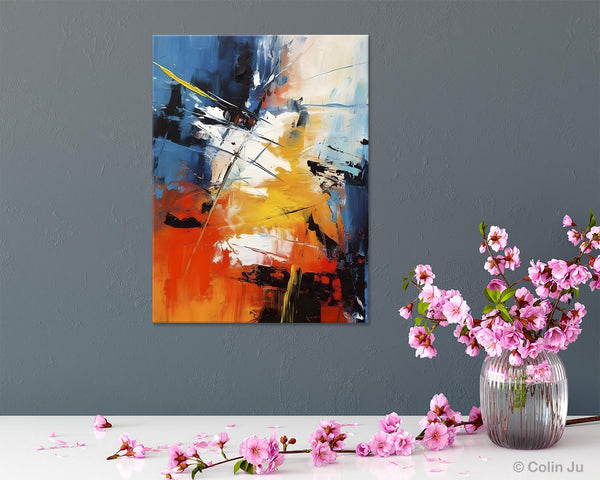 Paintings for Living Room, Abstract Acrylic Painting, Abstract Painting Ideas for Bedroom, Original Abstract Canvas Paintings, Hand Painted Wall Painting-Art Painting Canvas