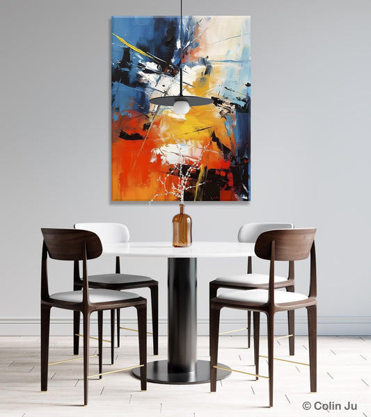 Paintings for Living Room, Abstract Acrylic Painting, Abstract Painting Ideas for Bedroom, Original Abstract Canvas Paintings, Hand Painted Wall Painting-Art Painting Canvas