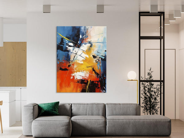 Paintings for Living Room, Abstract Acrylic Painting, Abstract Painting Ideas for Bedroom, Original Abstract Canvas Paintings, Hand Painted Wall Painting-Art Painting Canvas