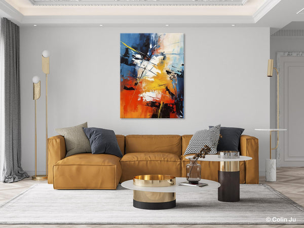 Paintings for Living Room, Abstract Acrylic Painting, Abstract Painting Ideas for Bedroom, Original Abstract Canvas Paintings, Hand Painted Wall Painting-Art Painting Canvas