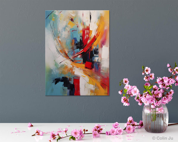 Simple Modern Art, Extra Large Wall Art Paintings, Original Abstract Painting, Acrylic Painting on Canvas, Large Paintings for Living Room-Art Painting Canvas