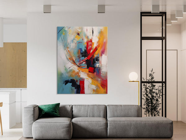 Simple Modern Art, Extra Large Wall Art Paintings, Original Abstract Painting, Acrylic Painting on Canvas, Large Paintings for Living Room-Art Painting Canvas