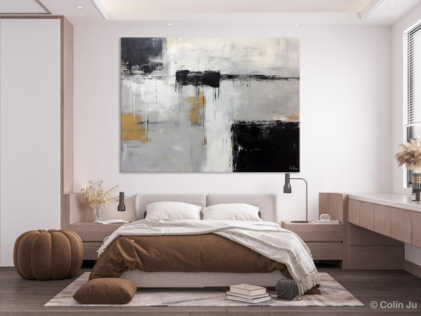 Contemporary Acrylic Paintings, Extra Large Painting on Canvas, Large Original Abstract Wall Art, Large Canvas Paintings for Bedroom-Art Painting Canvas