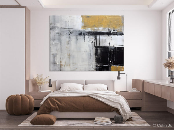 Oversized Paintings on Canvas, Large Original Abstract Wall Art, Simple Modern Art, Contemporary Acrylic Paintings, Large Canvas Paintings for Bedroom-Art Painting Canvas