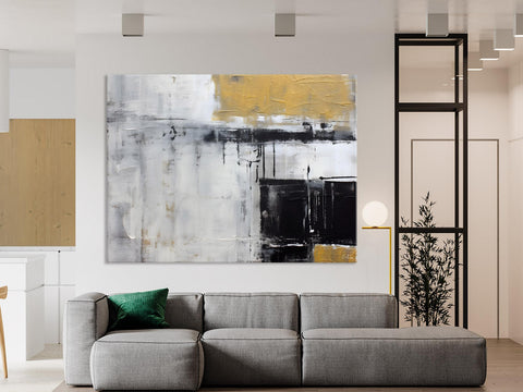 Oversized Paintings on Canvas, Large Original Abstract Wall Art, Simple Modern Art, Contemporary Acrylic Paintings, Large Canvas Paintings for Bedroom-Art Painting Canvas