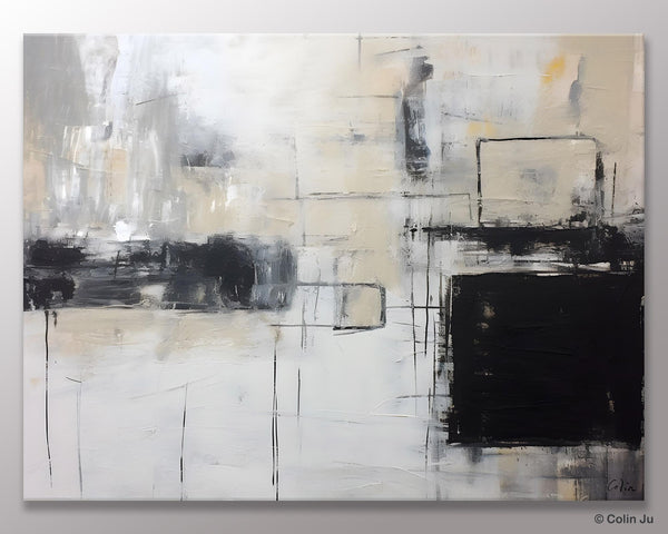 Large Wall Art Paintings, Simple Canvas Art, Simple Abstract Paintings, Contemporary Painting on Canvas, Original Canvas Wall Art for sale-Art Painting Canvas