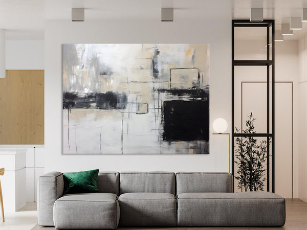 Large Wall Art Paintings, Simple Canvas Art, Simple Abstract Paintings, Contemporary Painting on Canvas, Original Canvas Wall Art for sale-Art Painting Canvas