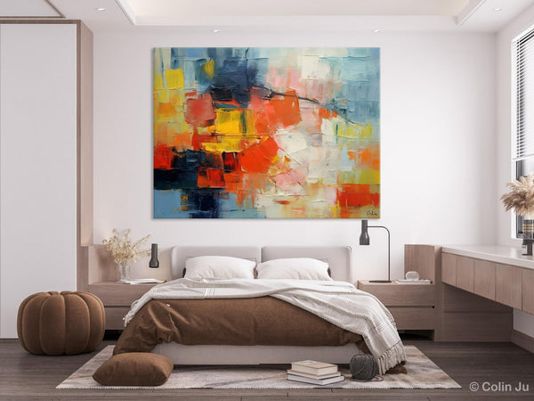 Simple Abstract Painting for Dining Room, Modern Paintings for Living Room, Original Contemporary Modern Art Paintings, Bedroom Wall Art Ideas-Art Painting Canvas